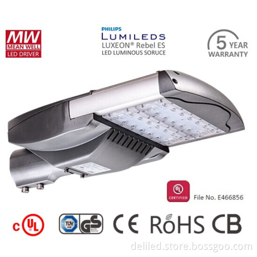 High Output 65W LED Street Light with UL Approved
